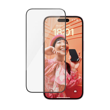 PanzerGlass Screen Protector Ultra-Wide Fit for Apple iPhone 15 - 6.1